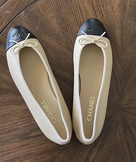 chanel style ballet flats|chanel ballet flats price.